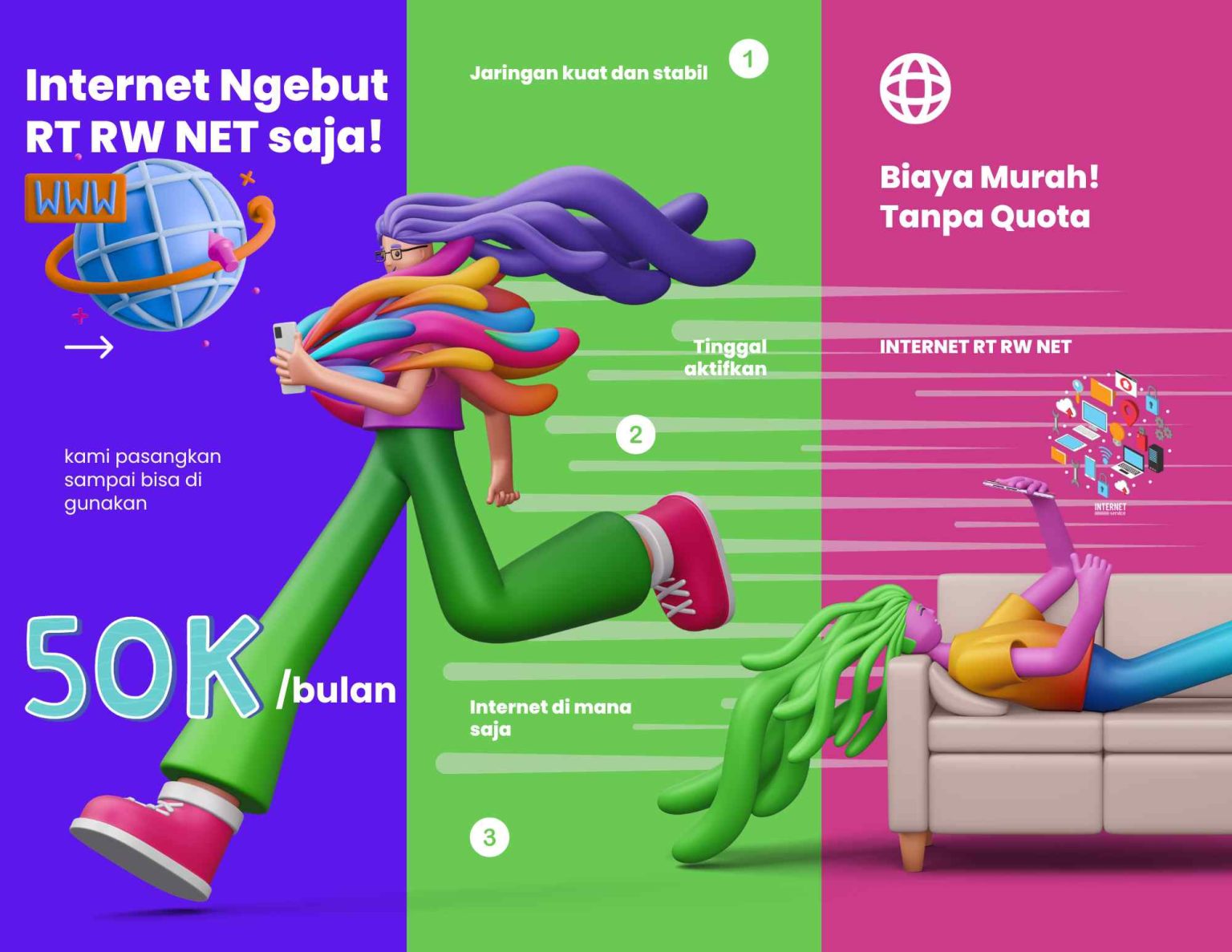 Brosur RT RW Net Rahasia Sukses Promosi Bisnis Internet Di Era Digital