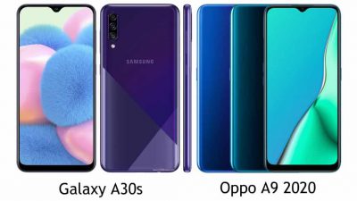 Perbandingan Galaxy A30s vs Oppo A9 2020 detail