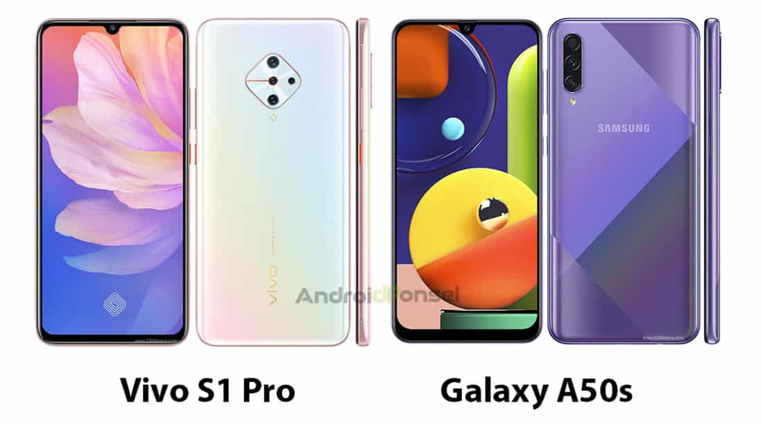 vivo s1 pro compare samsung a51