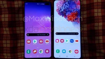 Perbandingan Samsung Galaxy S20 dengan S10