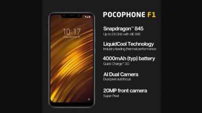 Pocophone F1 Akan segera digantikan oleh POCO F2