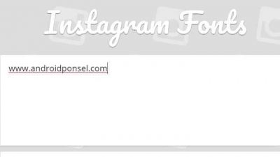 Instagram Font