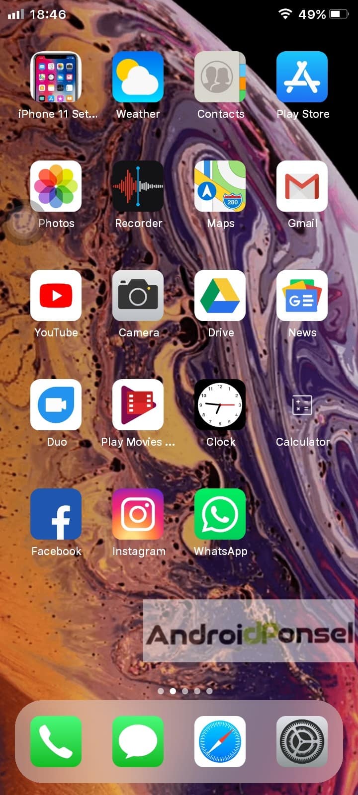 cara merubah android menjadi iphone sepenuhnya
