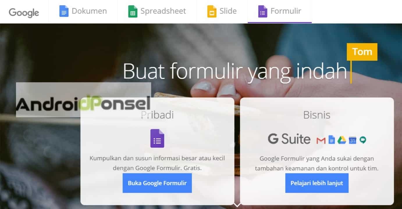 cara membuat google form