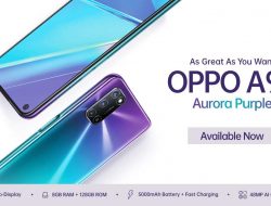 Warna Baru OPPO A92 Aurora Purple