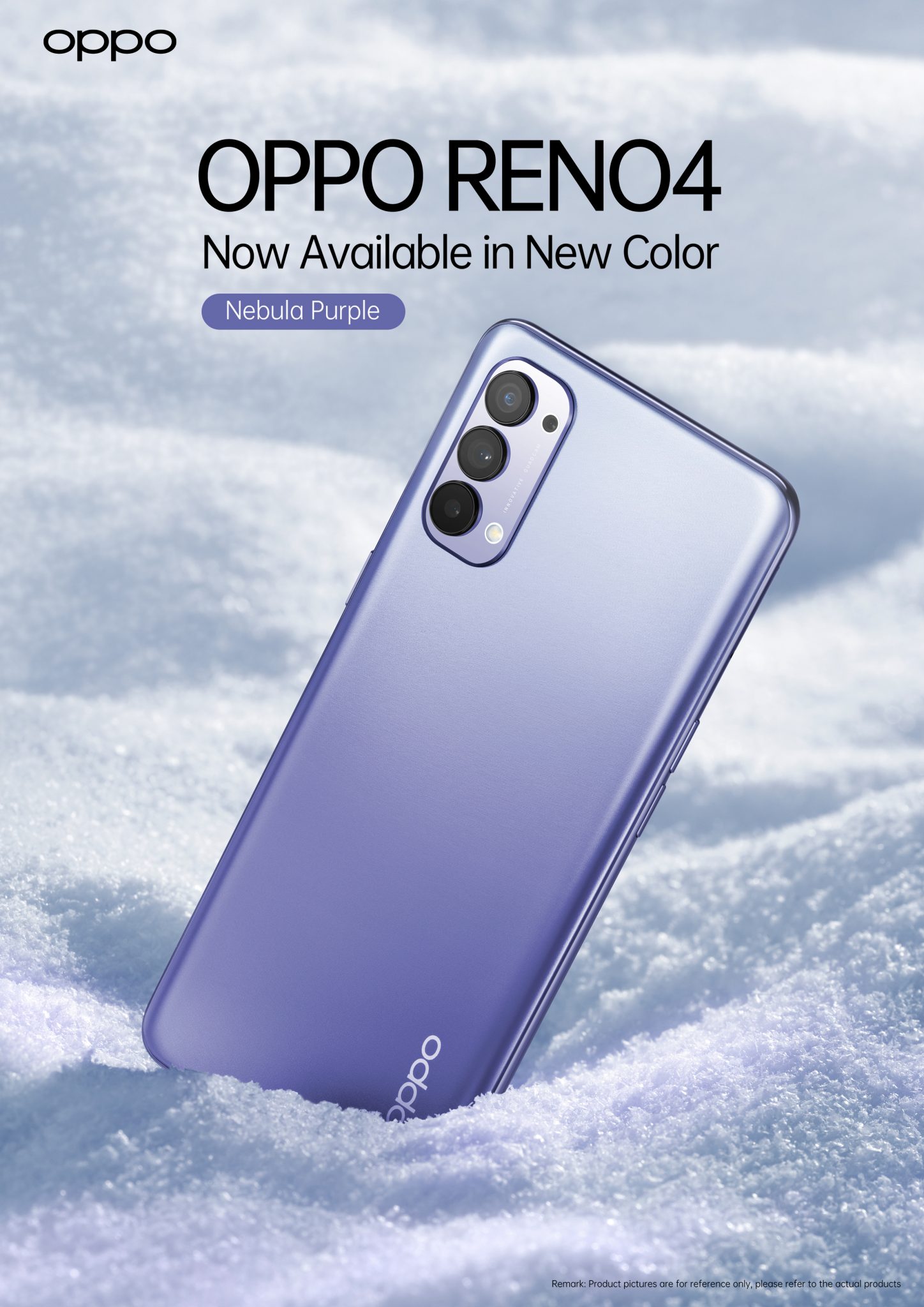 Nebula Purple, Warna Baru OPPO Reno4 Berapa Harganya?