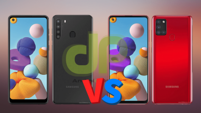 Perbandingan Samsung A21 vs A21s