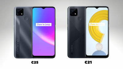 Realme C25 dan C21