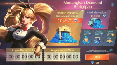 angka mega diamond Mobile Legends