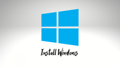 instal Windows 10 dengan flashdisk