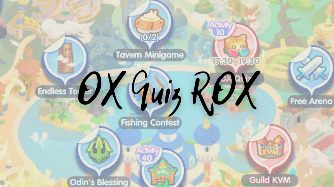 Quiz rox OX Quiz