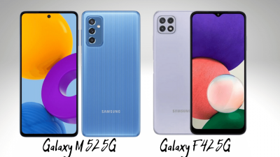 galaxy M52 dan F42