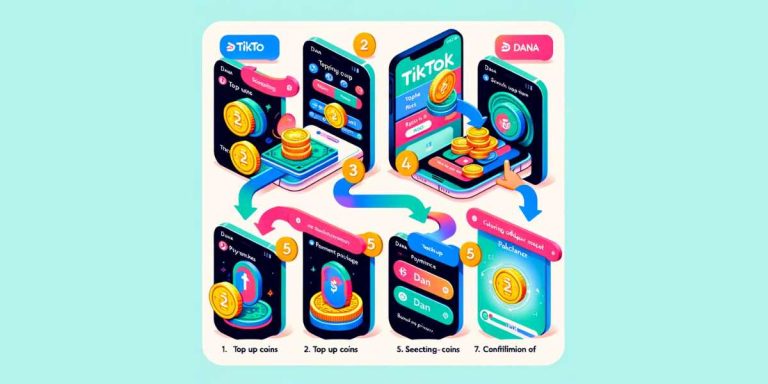 Cara Mudah Top Up Koin Tiktok Dengan Dana