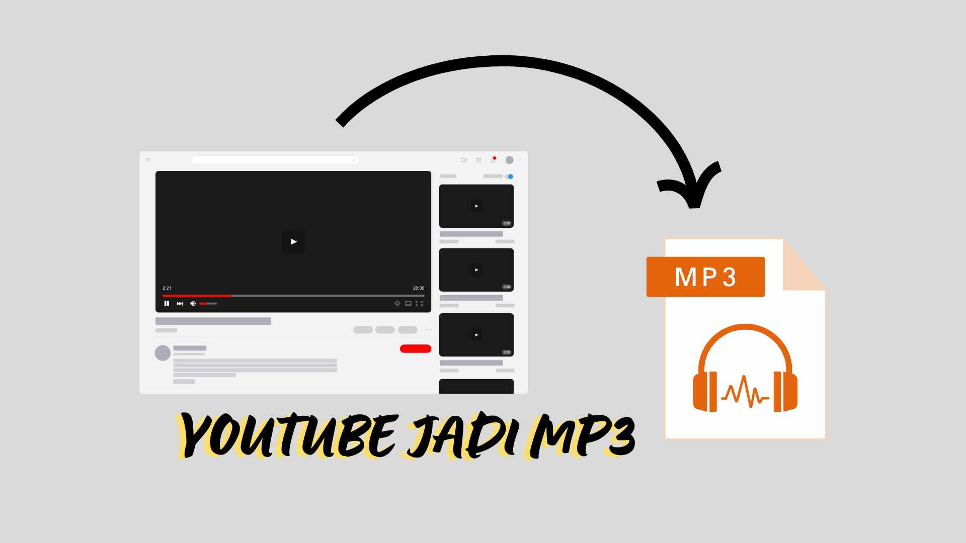 Youtube jadi Mp3