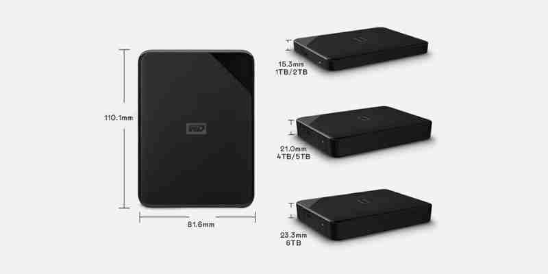 Western Digital Elements SE 6TB