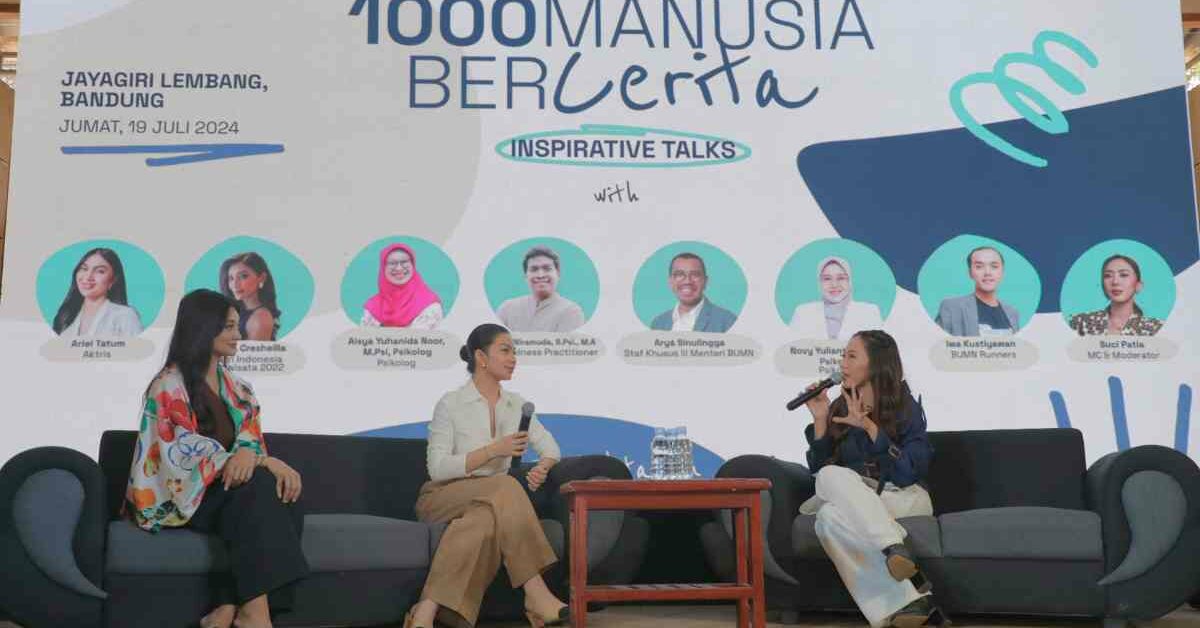 Kementerian BUMN Perkuat Kesehatan Mental Karyawan Melalui Acara “1000 Manusia Bercerita” di Bandung