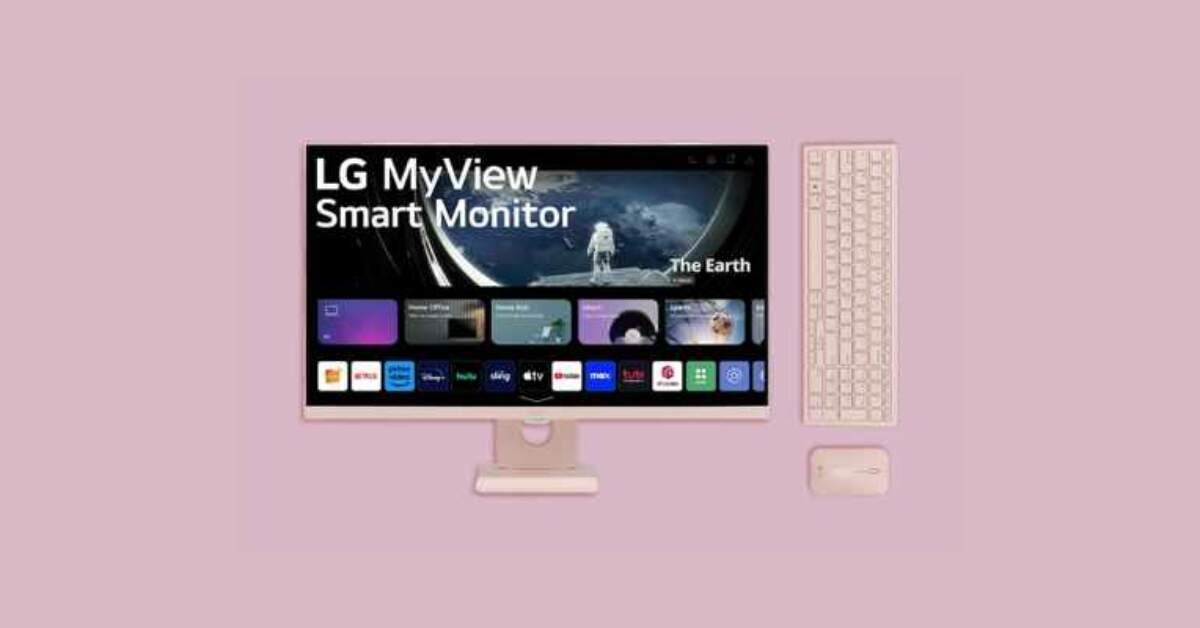 LG MyView Smart Monitor Desktop