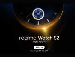 Realme Watch S2: Smartwatch dengan AI Voice Assistant dan Desain Elegan