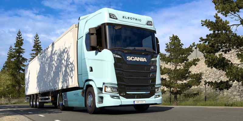 Scania S BEV Euro Truck Simulator 2