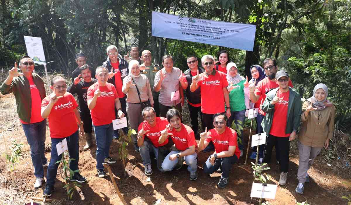 Infomedia Nusantara Tanam 1.000 Pohon