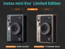 Fujifilm Instax Mini EVO Edisi Terbatas: Kamera Polaroid Retro dengan Teknologi Modern, Mulai Rp 1,6 Jutaan!