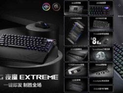 ROG Night Mage Extreme: Keyboard Mekanis dengan OLED Touchscreen dan Teknologi Nirkabel Terbaru