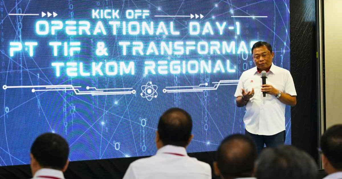 Telkom Infrastruktur Indonesia Memulai Operasi Jaringan Konektivitas Fiber TelkomGroup