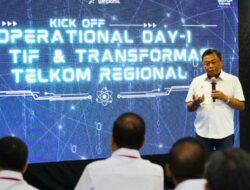 Telkom Infrastruktur Indonesia Memulai Operasi Jaringan Konektivitas Fiber TelkomGroup