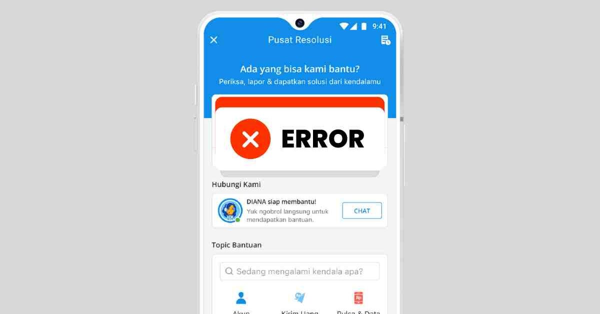 aplikasi dana tidak bisa dibuka