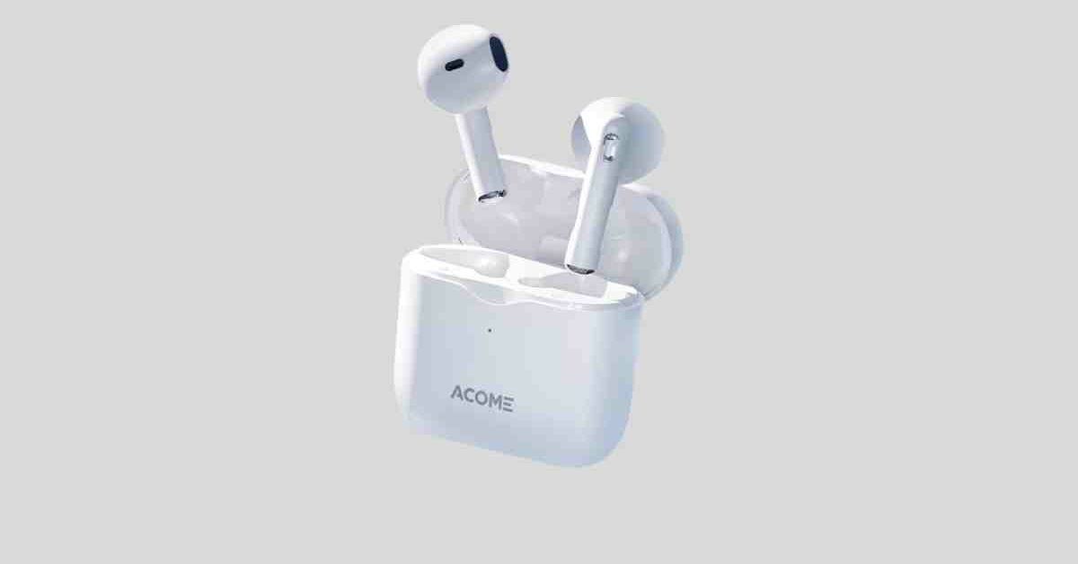 Acome Headset Earphone TWS Bluetooth 5.3 IPX4