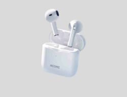 Acome Headset Earphone TWS Bluetooth 5.3 IPX4