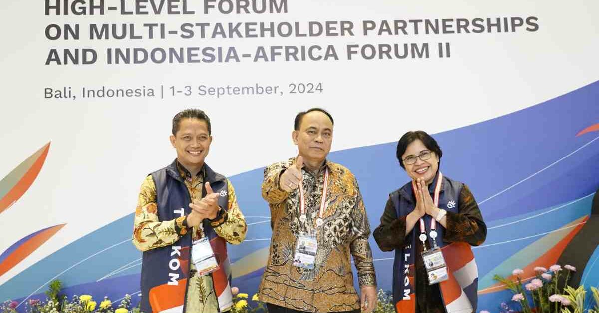 Telkom Indonesia Sukses Dukung Indonesia Africa Forum 2024