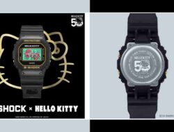 Kolaborasi Ikonik: Casio G-Shock x Hello Kitty DW-5600KT24-1JR untuk Ulang Tahun ke-50