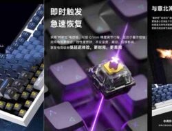 Keyboard Black Shark My Three-Body Edisi Khusus Meluncur: Inovasi dan Teknologi Terkini untuk Gamer