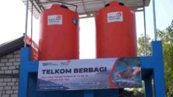 Telkom Indonesia Salurkan Bantuan Air Bersih