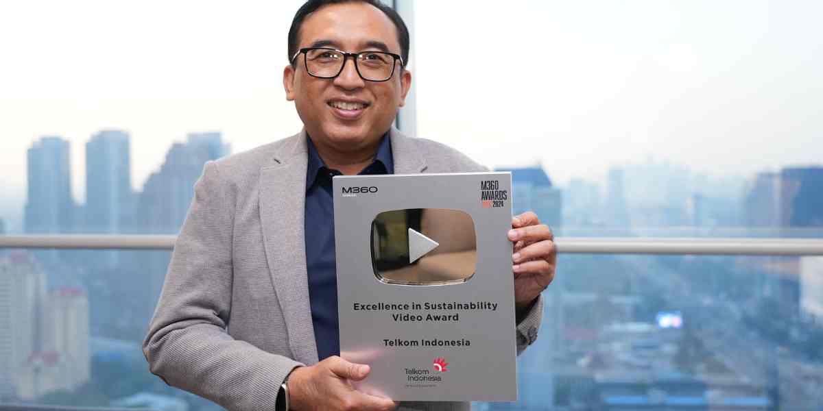 Telkom Indonesia Raih Penghargaan Excellence in Sustainability Video Award di Ajang M360 Digital Nations Awards 2024