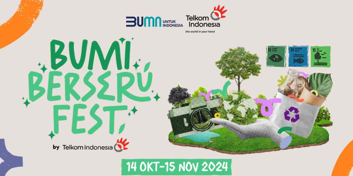 bumi berseru fest telkom indonesia