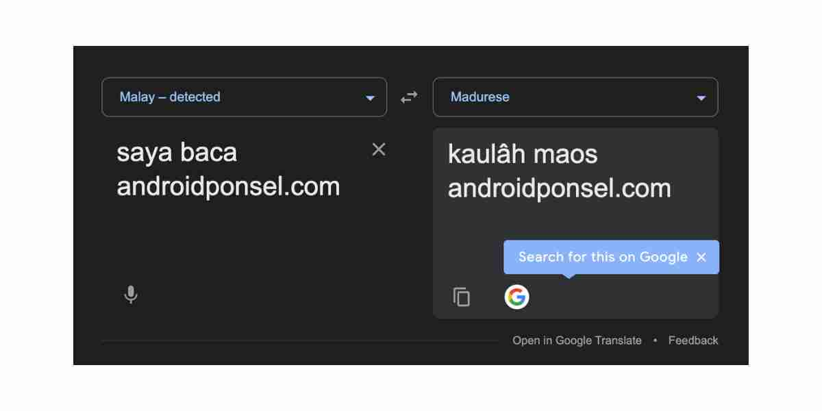 Google Translate + Komunitas