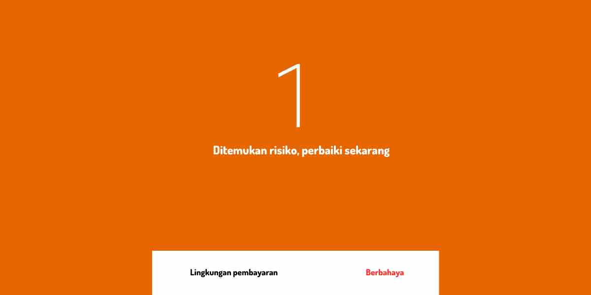 Lingkungan Pembayaran Terdeteksi Xiaomi