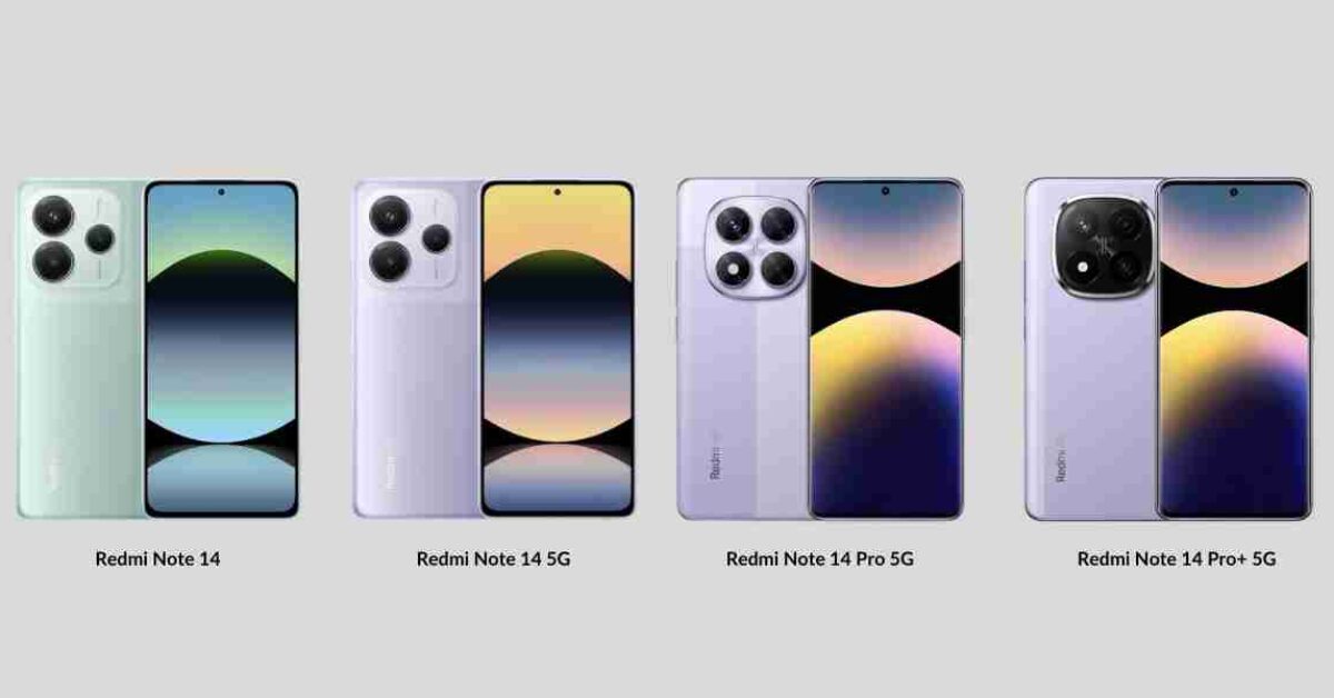 Perbandingan Redmi Note 14 vs 14 5G vs 14 Pro 5G vs 14 Pro+ 5G: Mana yang Cocok untuk Anda?