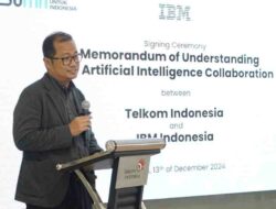 Telkom dan IBM Perkuat Kerja Sama untuk Majukan Teknologi AI di Indonesia