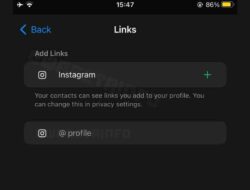 WhatsApp Link Akun Sosial Media