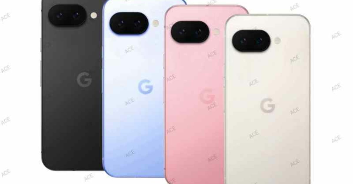 render Google Pixel 9A