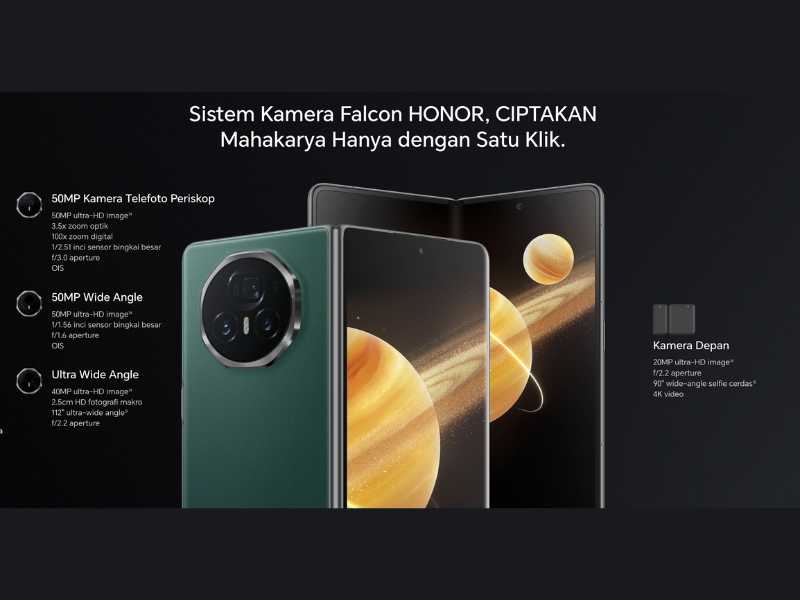 Honor Magic V3 Warna